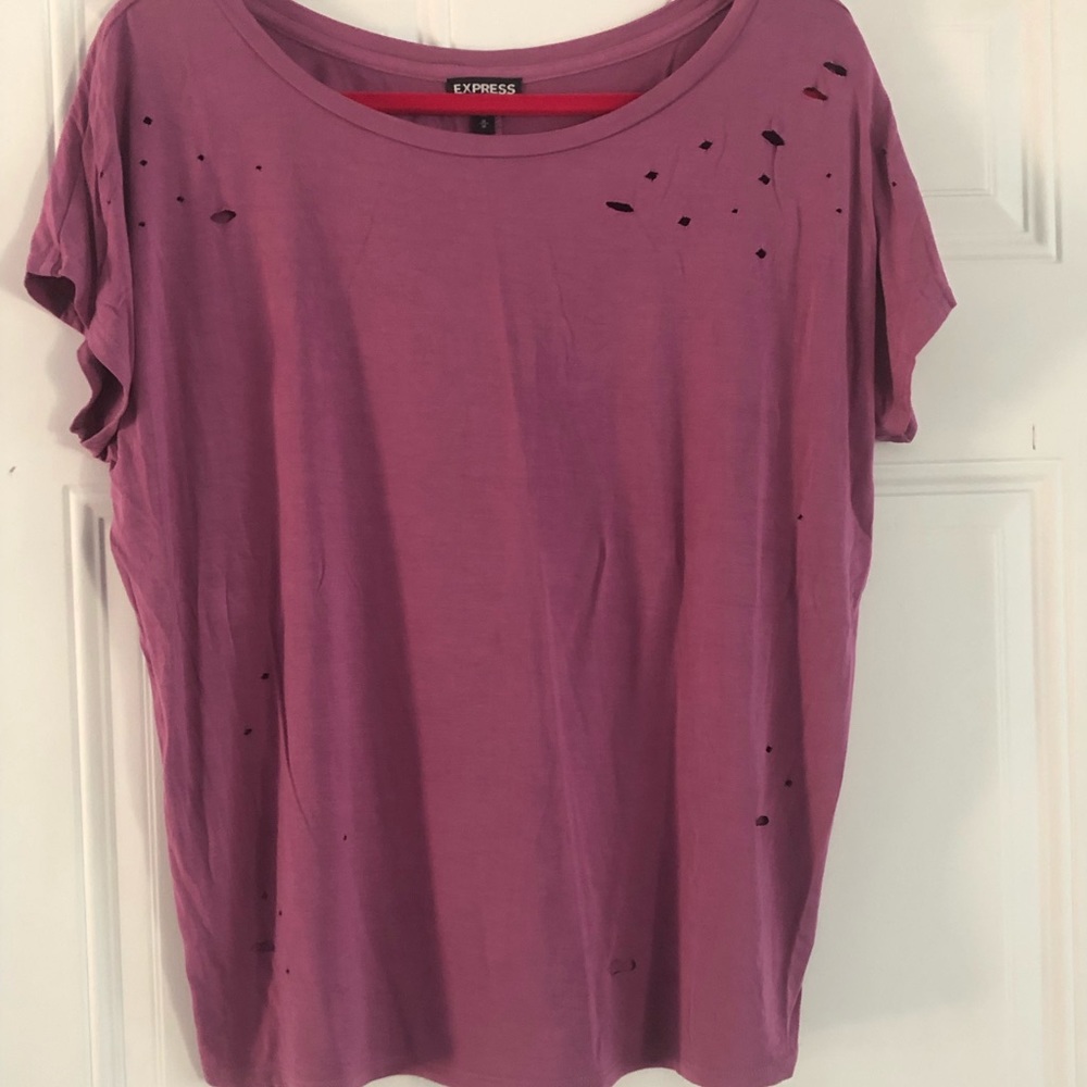 Express Ripped Tee